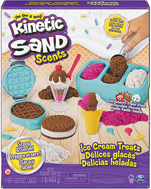 6-Kinetic Sand Ice Cream Treats Set (Spin Master)
