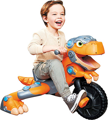 27-Little Tikes Chompin' Dino Trike, Interactive Dinosaur Ride-on Toy