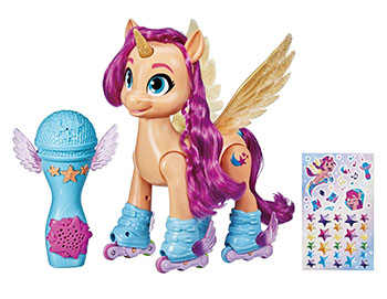 7-My Little Pony-A New Generation Movie Sing 'N Skate Sunny Starscout