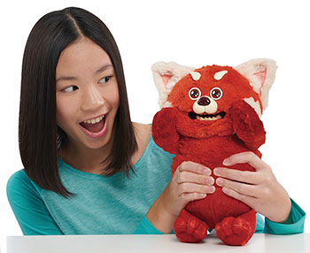 21-JUST PLAY-Many Moods of Red Panda Mei Animated Feature Plush