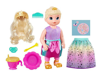 24-Baby Alive Princess Ellie Grows Up! Growing and Talking Baby Doll-1