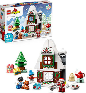 20-LEGO DUPLO Town Santa's Gingerbread House 10976