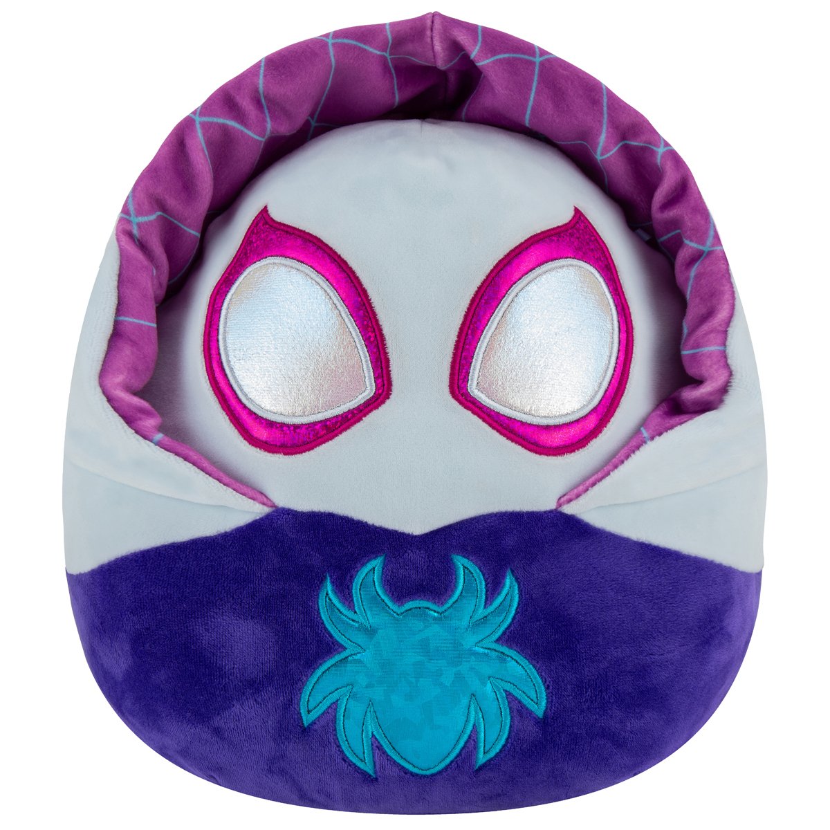 图4-Squishmallows 10 Soft Toy - Spidey and His Amazing Friends Ghost Spider