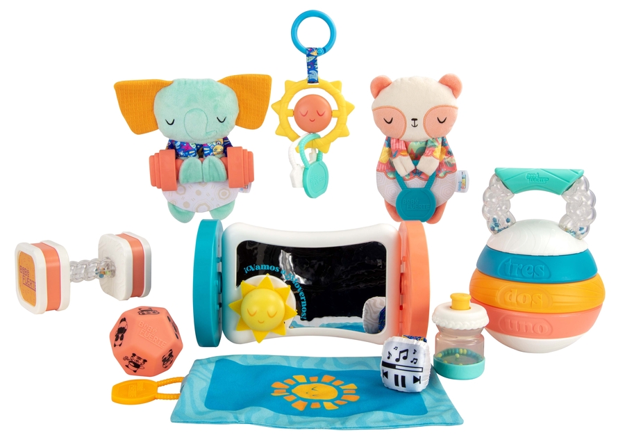 图3-TOMY and Robin Arzón 推出的健身婴儿玩具
