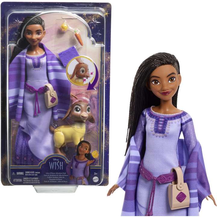 图9-Disney's Wish Asha Of Rosas Adventure Pack Fashion Doll