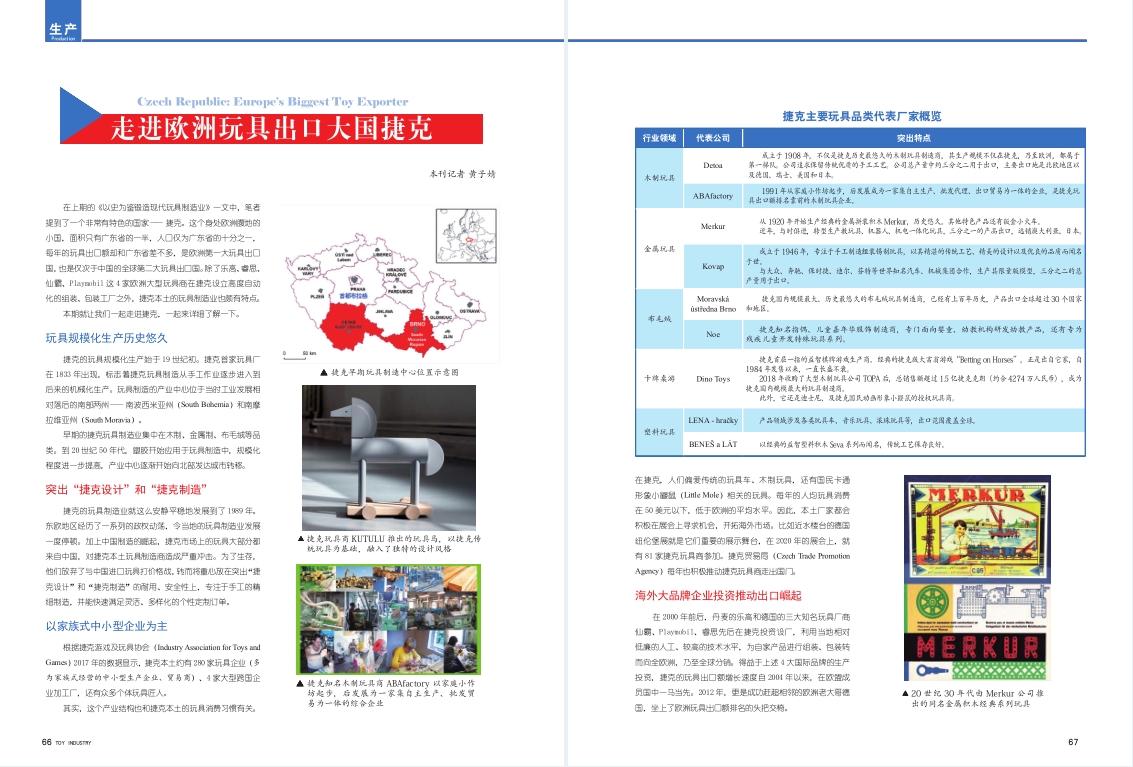 补图32020年6月刊发的《走进欧洲玩具出口大国捷克》