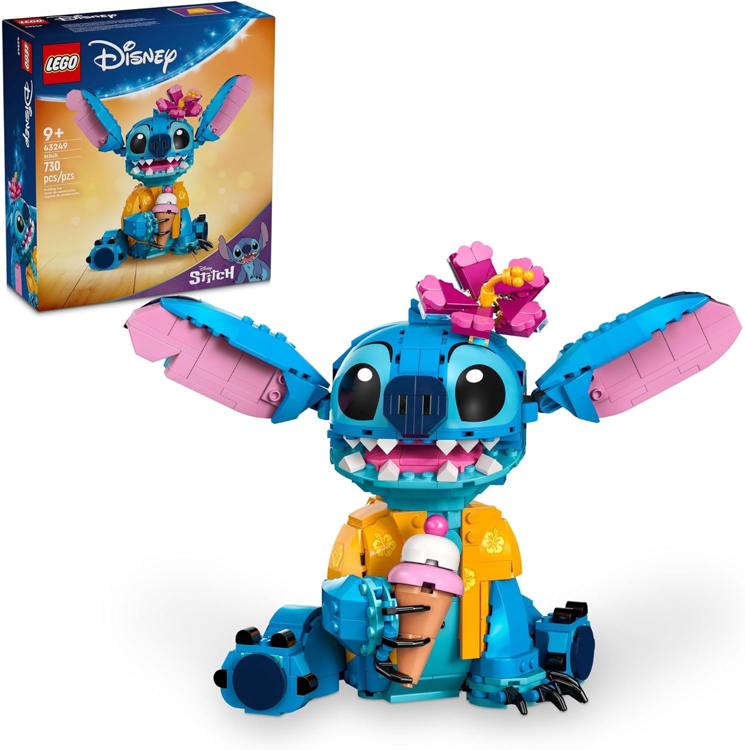 图12-LEGO Disney Stitch Toy Building Kit