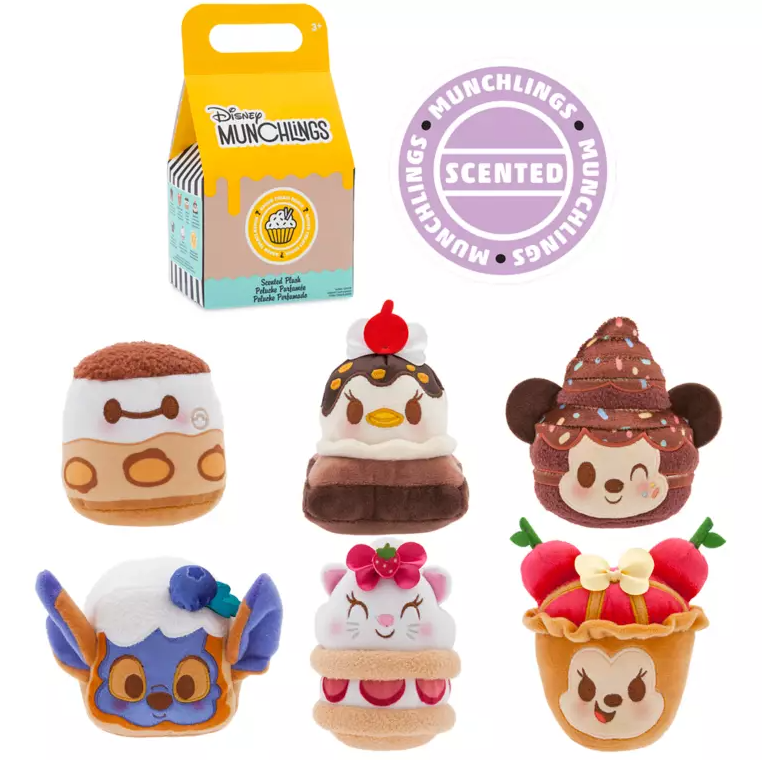 7-Disney Munchlings Mystery Scented Plush – Baked Treats Remix